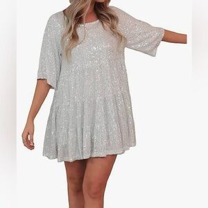Sequence T shirt dress